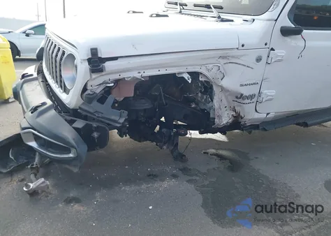 2024 Jeep Wrangler 4-Door Sahara 4X4 из США, поврежденный, VIN 1C4PJXEG1RW263439